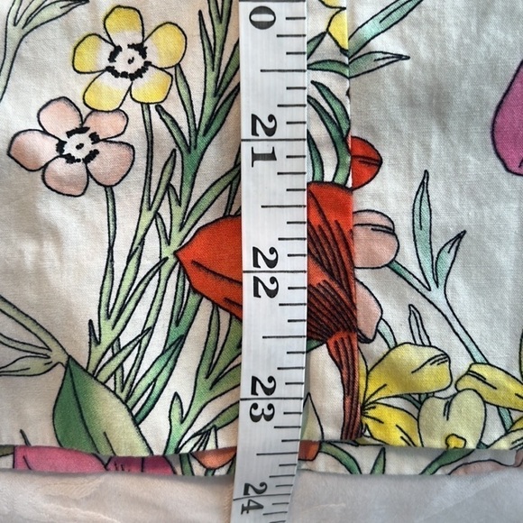 ZARA, High-Waisted, Wide Leg Pants, Floral, excellent Condition, size Small. M - Picture 11 of 11